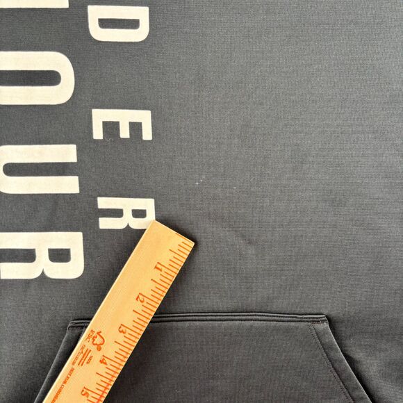 Under Armour Sweatshirt Women L Black ColdGear Funnel Neck Fleece Pullover Train - Picture 7 of 12